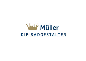 Logo Firma Müller – DIE BADGESTALTER in Sontheim